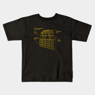 Sound System Diagram Kids T-Shirt